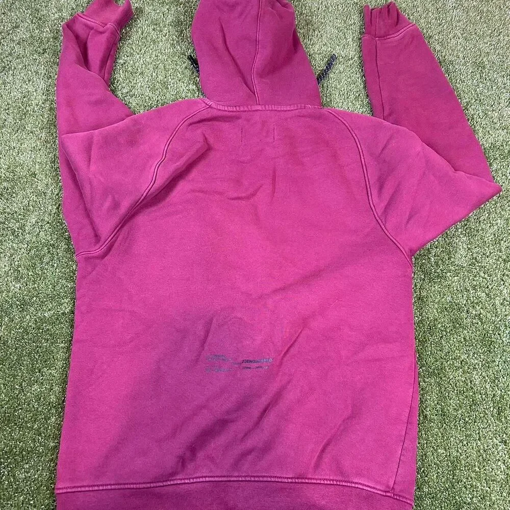 Jordan Men's Burgundy and Pink Hoodie